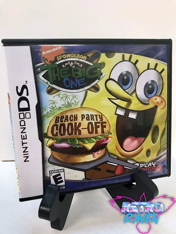 Cook Off Ds SpongeBob vs. The Big One: Beach Party Cook Off - Nintendo DS – Retro ...