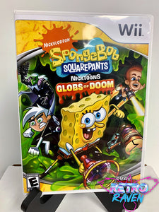 SpongeBob SquarePants Featuring Nicktoons: Globs of Doom - Nintendo Wii