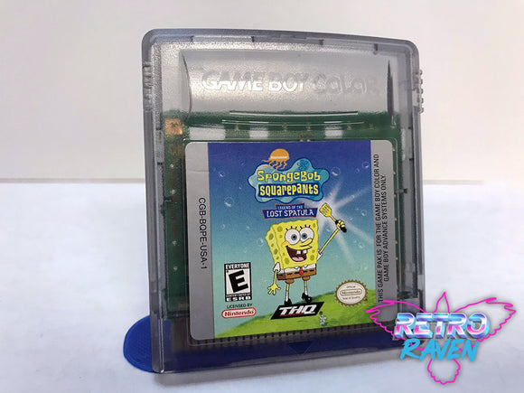 SpongeBob Squarepants: Legend of the Lost Spatula - Game Boy Color