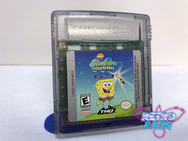 SpongeBob Squarepants: Legend of the Lost Spatula - Game Boy Color – Retro  Raven Games