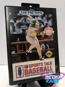Sports Talk Baseball - Sega Genesis - Complete