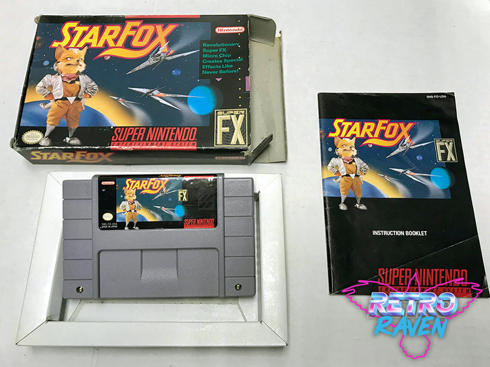Star Fox - Super Nintendo - Complete – Retro Raven Games