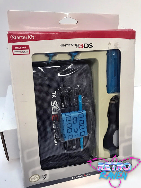 Official 3DS XL Starter Kit - Blue
