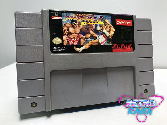 Street Fighter II Turbo: Hyper Fighting - Super Nintendo