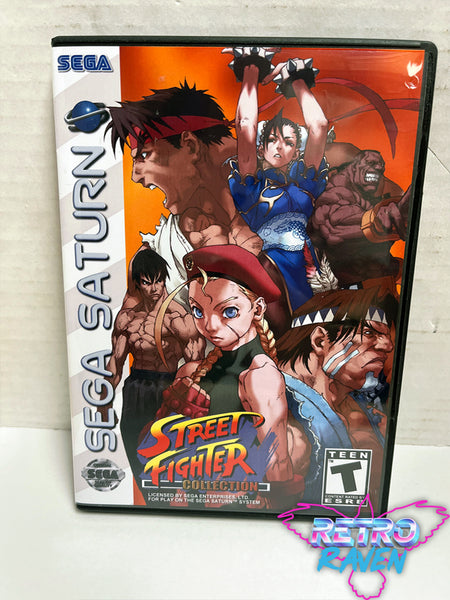 STREET FIGHTER COLLECTION avec carte Spine 1997 Sega Saturn SS CAPCOM STREET FIGHTER COLLECTION avec carte Spine 1997 Sega Saturn SS CAPCOM