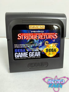 Journey From Darkness: Strider Returns - Sega Game Gear