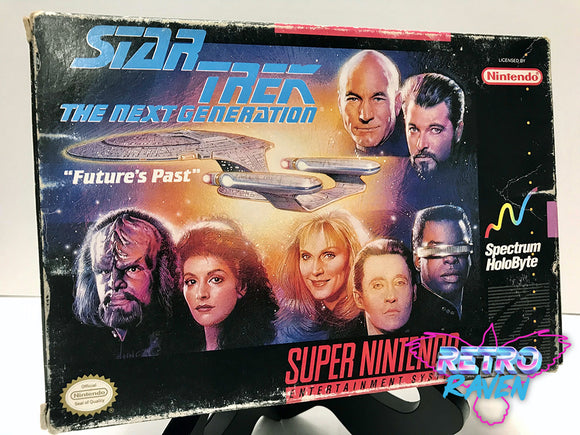 Star Trek: The Next Generation - Future's Past - Super Nintendo - Complete
