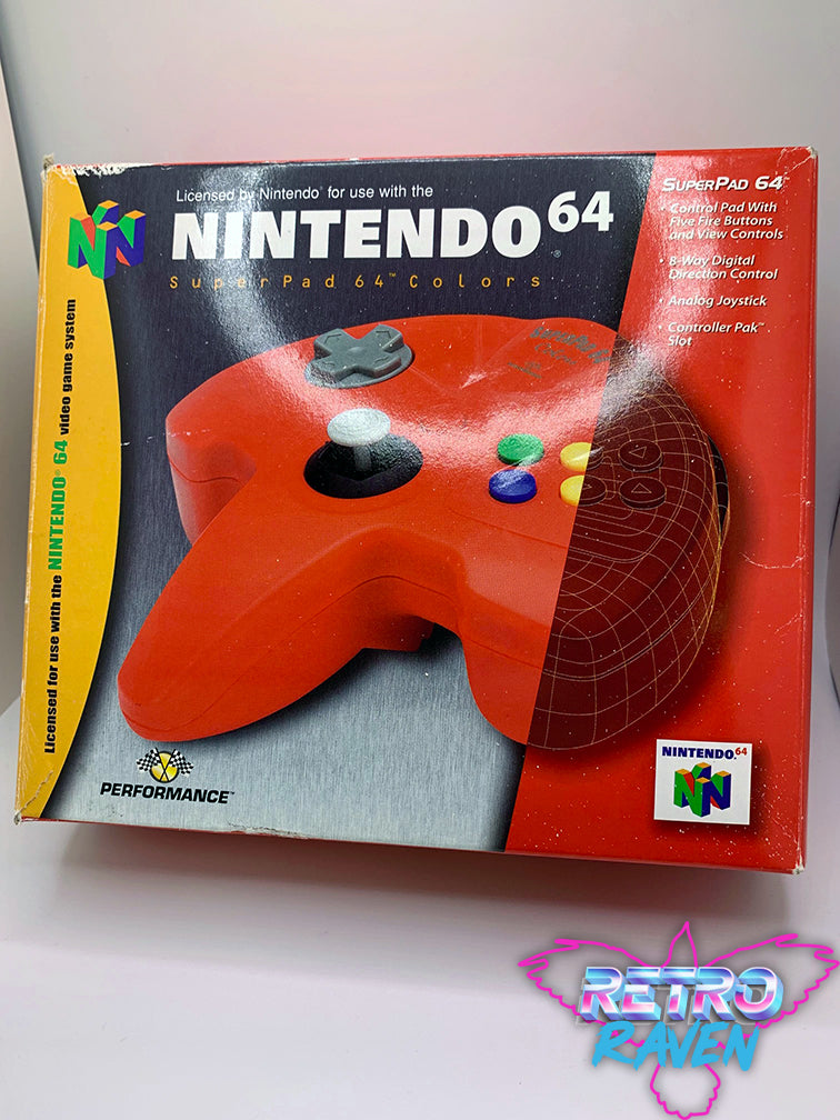SuperPad64 Controller for Nintendo 64 - Complete – Retro Raven Games