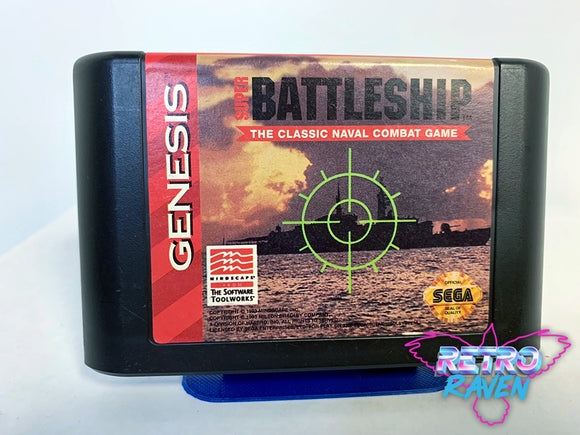Super Battleship: The Classic Naval Combat Game - Sega Genesis