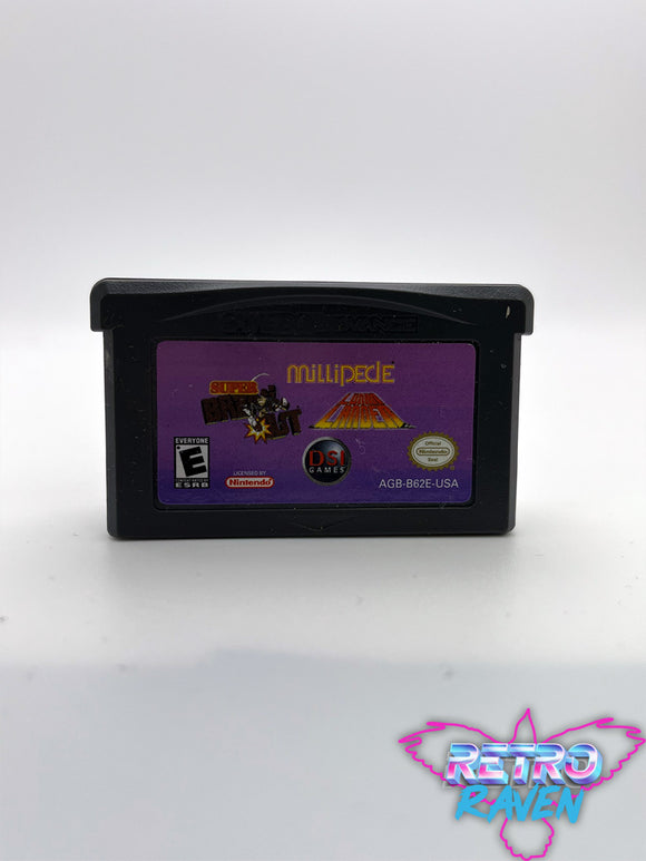 Super Breakout - Lunar Lander et Millipede 3 en 1 GameBoy Advance Super Breakout - Lunar Lander et Millipede 3 en 1 GameBoy Advance