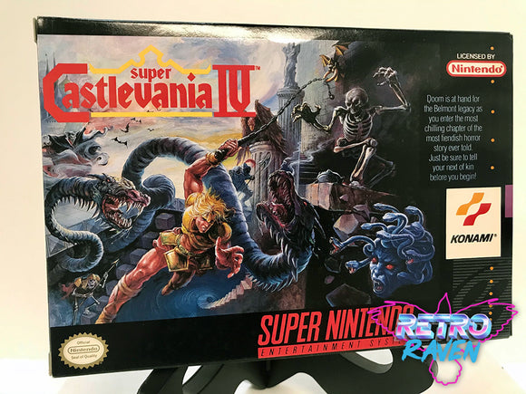 Super Castlevania IV - Super Nintendo - Complete