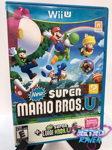Nintendo Mario Super Raven Super Games + U Wii New Bros. U Retro New U - Luigi –
