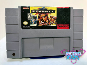 Super Pinball: Behind the Mask - Super Nintendo