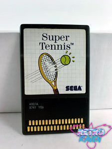 Super Tennis - Sega Master Sys.