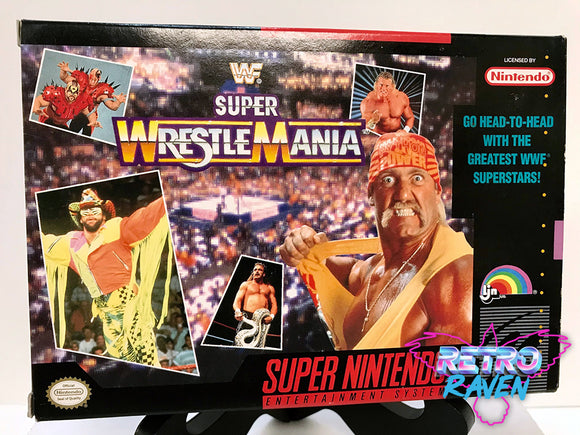 WWF Super WrestleMania - Super Nintendo - Complete