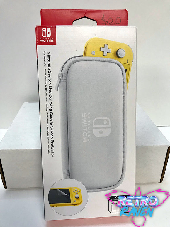 Switch Lite Carrying Case w/ Screen Protector - Nintendo Switch
