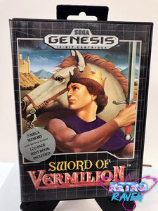 Sword of Vermilion - Sega Genesis - Complete