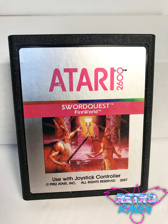 SwordQuest: FireWorld - Atari 2600