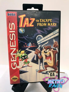 Taz in Escape from Mars - Sega Genesis - Complete