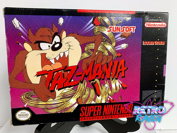 Taz-Mania - Super Nintendo - Complete