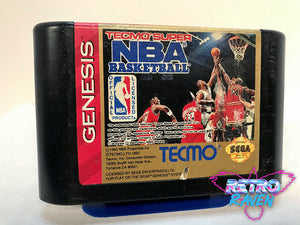 Tecmo Super NBA Basketball - Sega Genesis