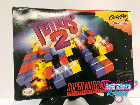 Tetris 2 - Super Nintendo - Complete