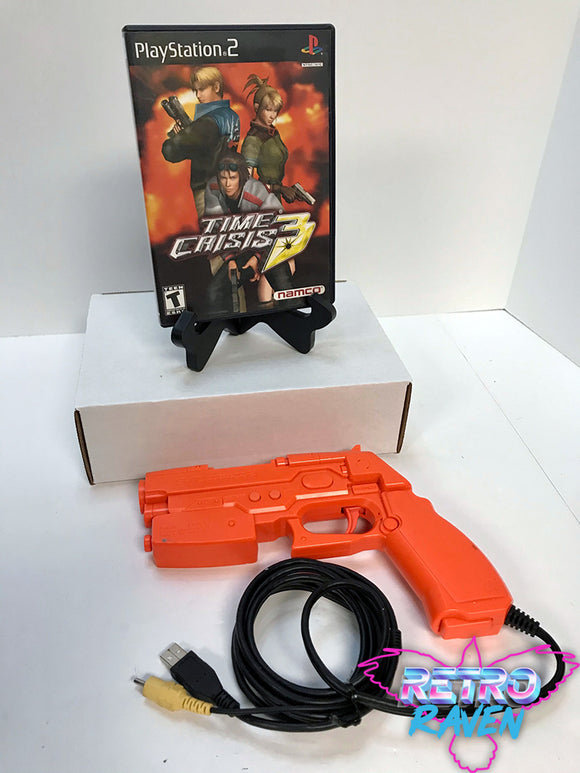 TIME CRISIS 2 PLAYSTATION 2 PS2 NAMCO G CON 45 SHOOTER TIME CRISIS 2 PLAYSTATION 2 PS2 NAMCO G CON 45 SHOOTER