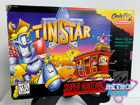 Tin Star - Super Nintendo - Complete