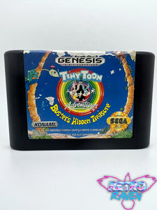 Tiny Toon Adventures Buster's Hidden Treasure - Sega Genesis
