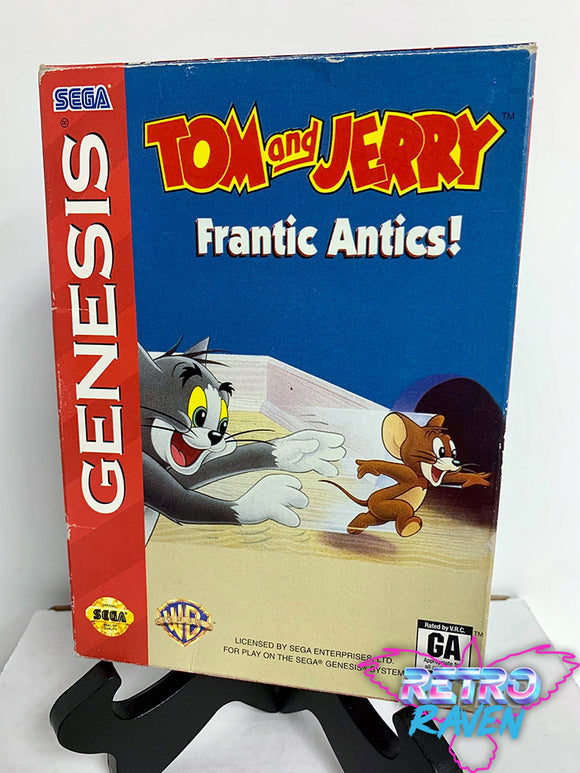 Tom and Jerry: Frantic Antics! - Sega Genesis