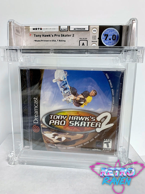 Tony Hawk's Pro Skater 2 (Dreamcast) [Wata Graded, 7.0 A Seal]