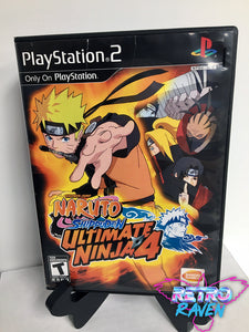 Naruto Shippuden: Ultimate Ninja 4 - Playstation 2