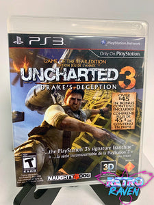 Uncharted 3: Drake's Deception - Game of the Year Edition - Playstatio –  Retro Raven Games