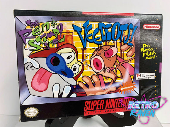 The Ren & Stimpy Show: Veediots! - Super Nintendo - Complete