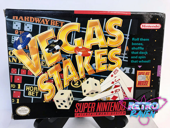 Vegas Stakes - Super Nintendo - Complete