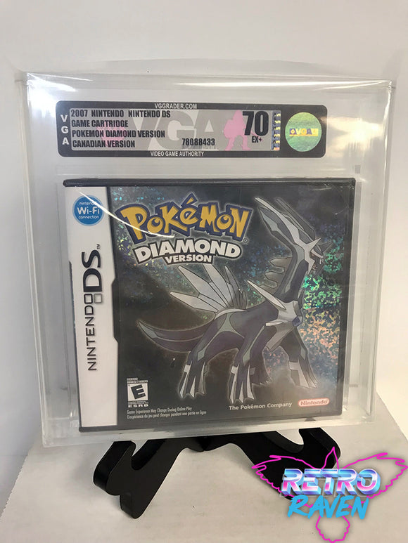 Pokémon Diamond Version [VGA Graded, 70 EX+]