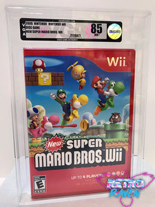 New Super Mario Bros. Wii [VGA Graded, 85 MN+]