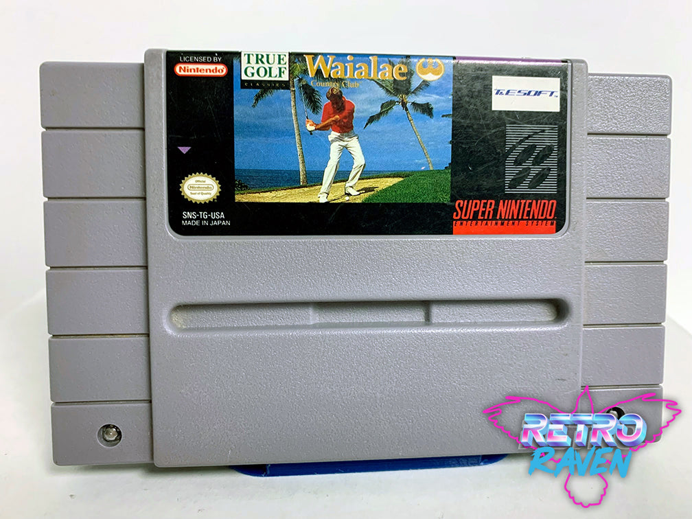 True Golf Classics: Waialae Country Club - Super Nintendo – Retro Raven ...