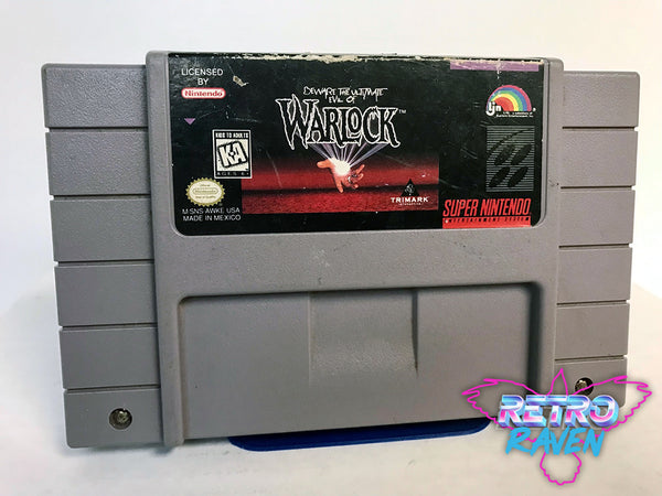 Warlock Super Nintendo – Retro Raven Games - Main Image