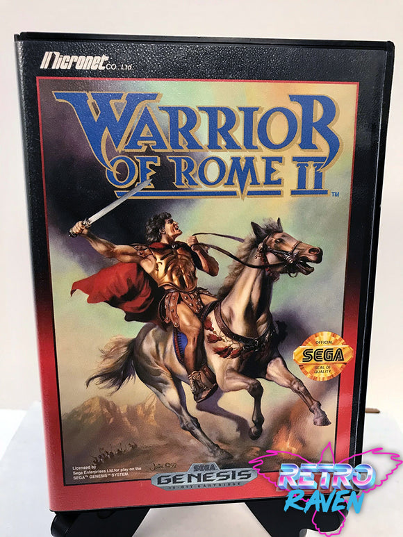 Warrior of Rome II - Sega Genesis - Complete