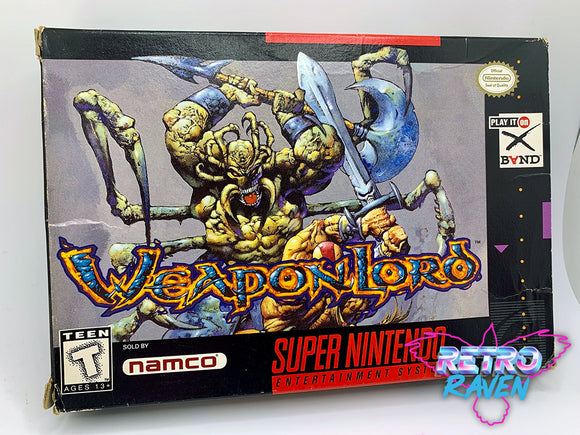 WeaponLord - Super Nintendo - Complete