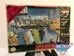 True Golf Classics: Wicked 18 - Super Nintendo - In Box