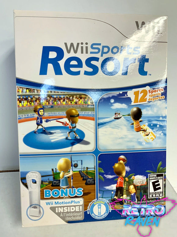 Wii Sports Resort (Wii MotionPlus Bundle) - Nintendo Wii – Retro Raven Games