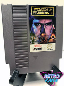 Wizards & Warriors III: Kuros - Visions of Power - Nintendo NES