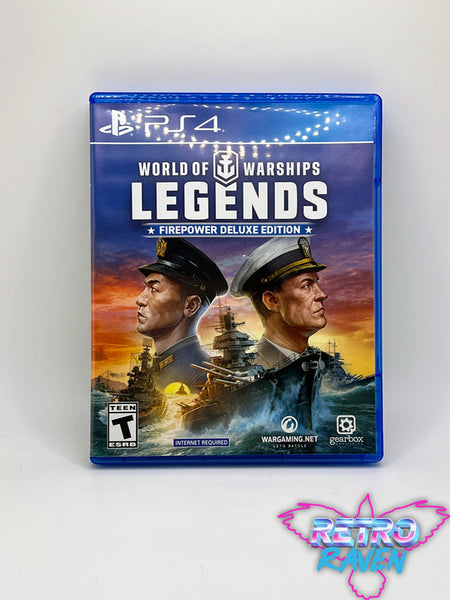 Jeu World Of Warships: Legends Firepower Deluxe Edition Pour PS4 - Neuf Sous Blister - Édition Limitée