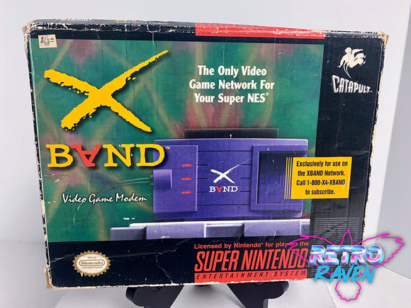 X-Band Modem for Super Nintendo - In Box – Retro Raven Games