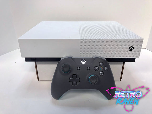 Xbox One S Console (Digital Only) White – Retro Raven Games