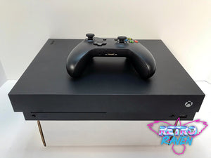 Black Xbox One X Console