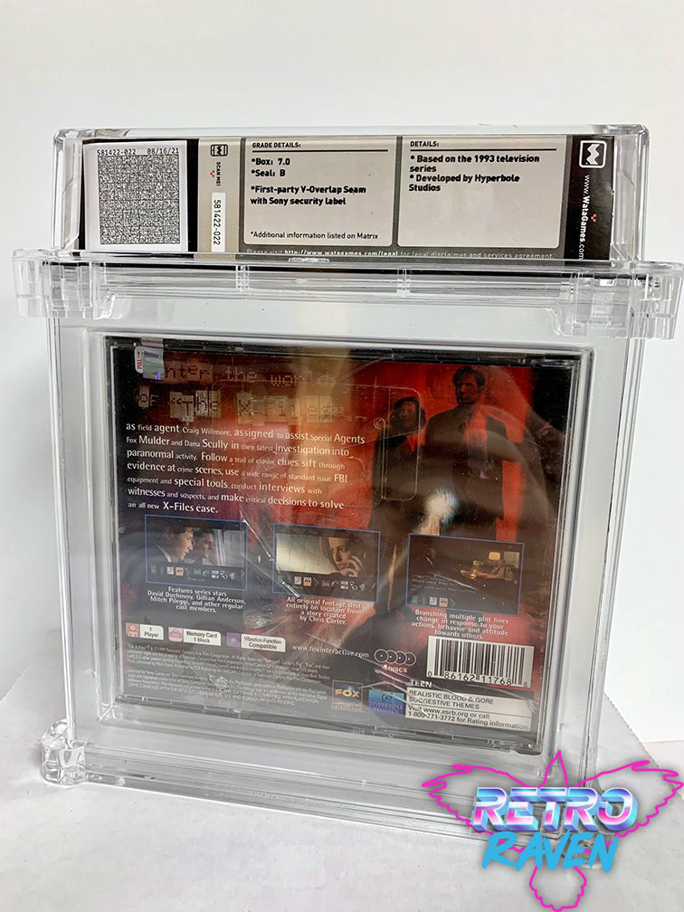 The X-Files (PS1) [Wata Graded, 7.0 B Seal] – Retro Raven Games