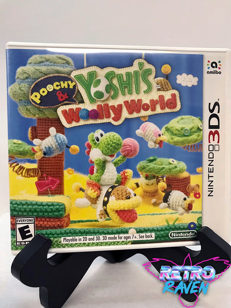 Poochy Yoshi's Woolly World Nintendo 3DS